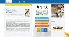 Desktop Screenshot of lorient-handball.com